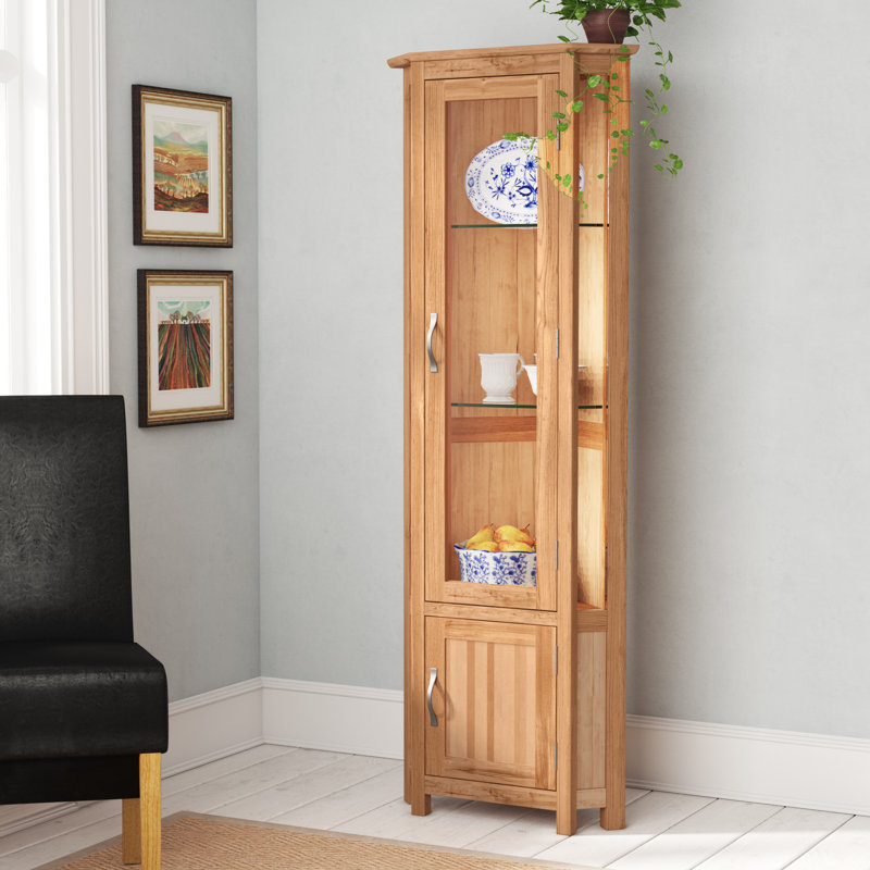 Homestead Living Marley Solid Oak Corner Display & Reviews